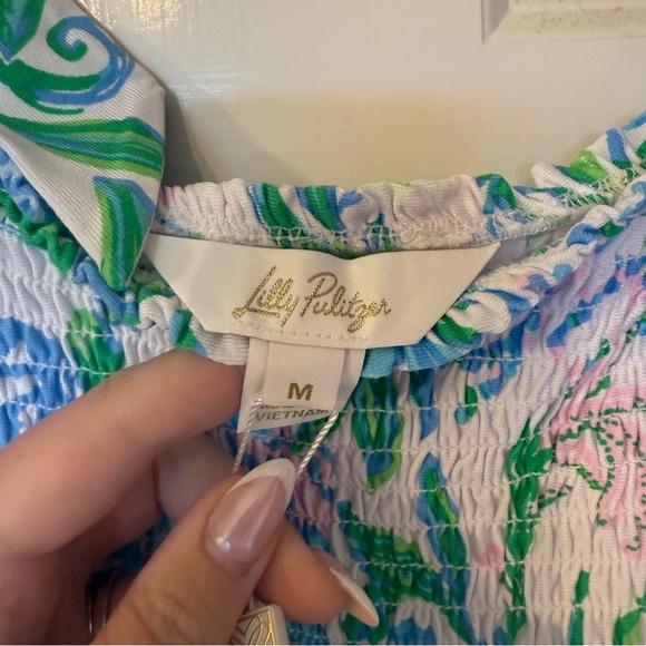 Lilly Pulitzer Kailua Smocked Maxi Dress NWT - Picture 7 of 9